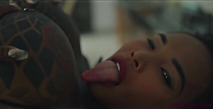 SANKTOR 117 - FULL INKED JAPANESE GIRL MASTURBATES IN THE SWIMMING POOL